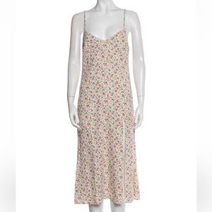 Reformation Cremini Slip Dress